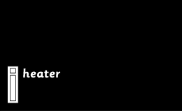 convection current from a heater