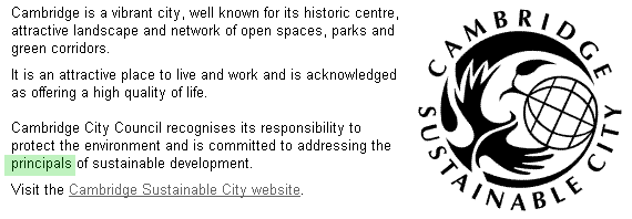 It is all too easy to muddle up principal and principle as automatic spell checkers cannot spot the mistake. Grammar checkers do no better either!